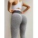 High Waist Ruched Butt Lift Leggings,Beauty Seamed Booty Gym Sports Yoga Fitness Leggings